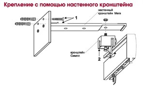 Декоративный профильный карниз мега