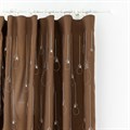 Портьеры "Лэмпс" коричневые - фото вышивки Портьеры "Лэмпс" коричневые - фото вышивки
