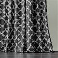 Портьеры "Тристан" черные - фото ткани