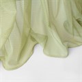 Тюль "Стори" зеленый - фото ткани близко