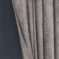 Портьеры "Либерти" серые - фото ткани 2