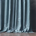 Портьеры "Либерти" голубые - фото ткани