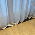 Шторы, детали, обработка низа фото