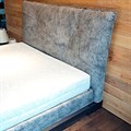 Мягкое изголовье кровати фото 3