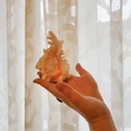 Тюль АНКОРА РУСТИК молочный фото близко 2