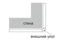 Поворотный соединитель внешний двухрядной шины Moller 2500