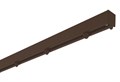 Карниз профильный ГРАНД для средних и тяжелых штор коричневый