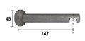 Карниз Эко Шар d20 круглый профильный 2607 Карниз Эко Шар d20 круглый профильный 2607